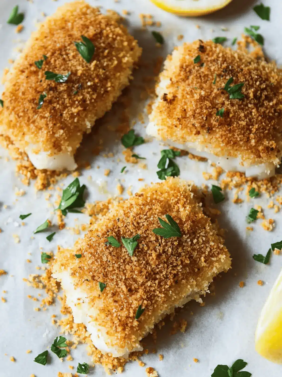 Crispy Panko Parmesan Encrusted Cod for Easy Weeknight Wins 2 Panko Parmesan Encrusted Cod