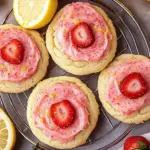 Strawberry Lemonade Cookies