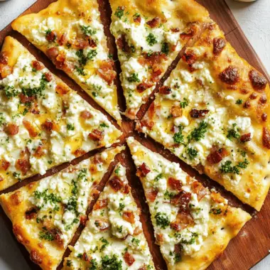 Pancetta, Ricotta & Hot-Honey Flatbreads
