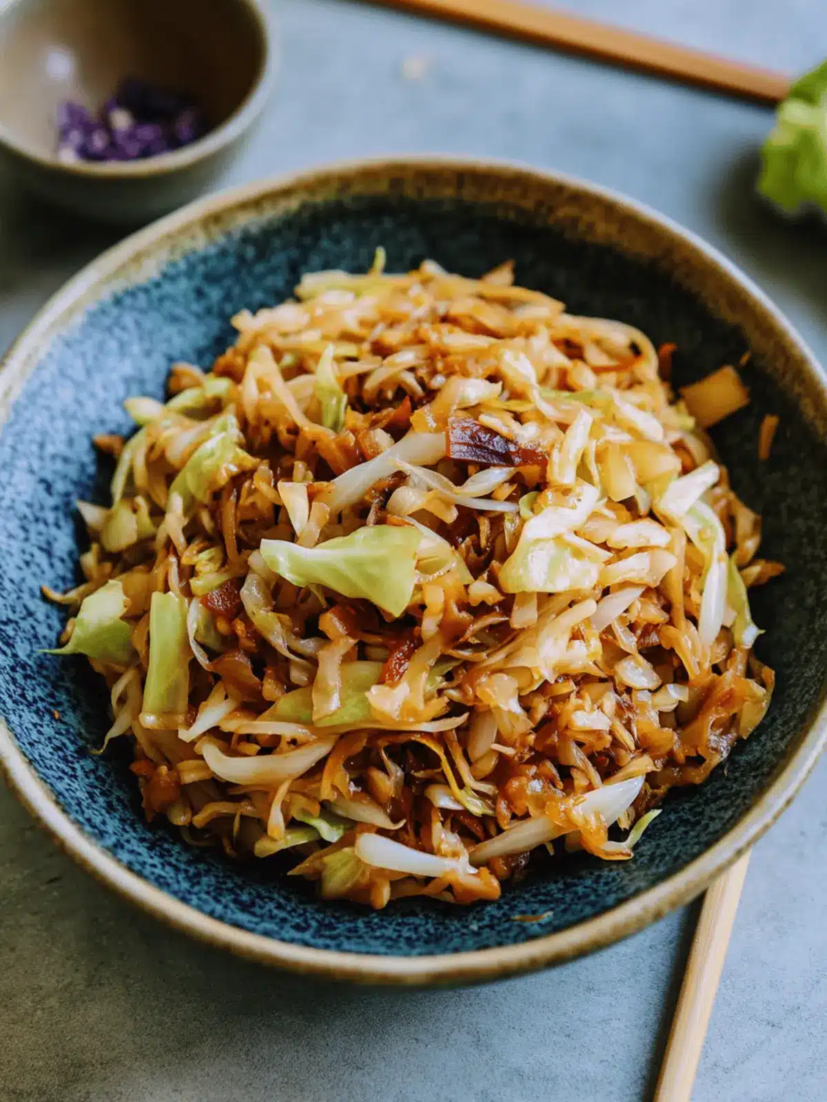 Chinese Hot and Sour Cabbage