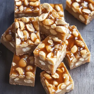 Salted Caramel Cashew Bars