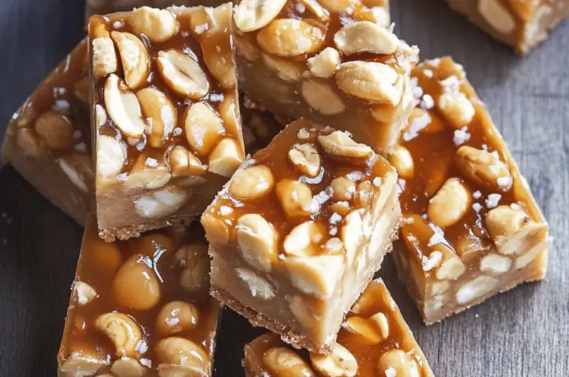 Irresistible Salted Caramel Cashew Bars You’ll Crave! 1 Salted Caramel Cashew Bars