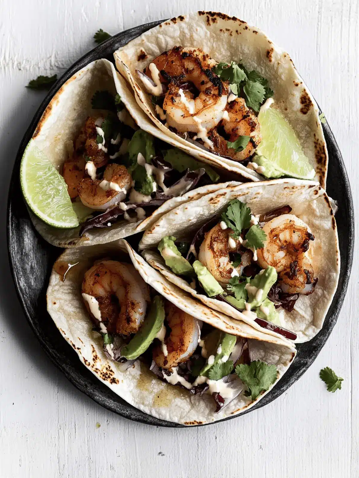 Grilled Honey Lime Shrimp Tacos