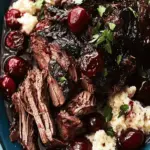 Pot Roast with Tart Cherry-Black Pepper Sauce