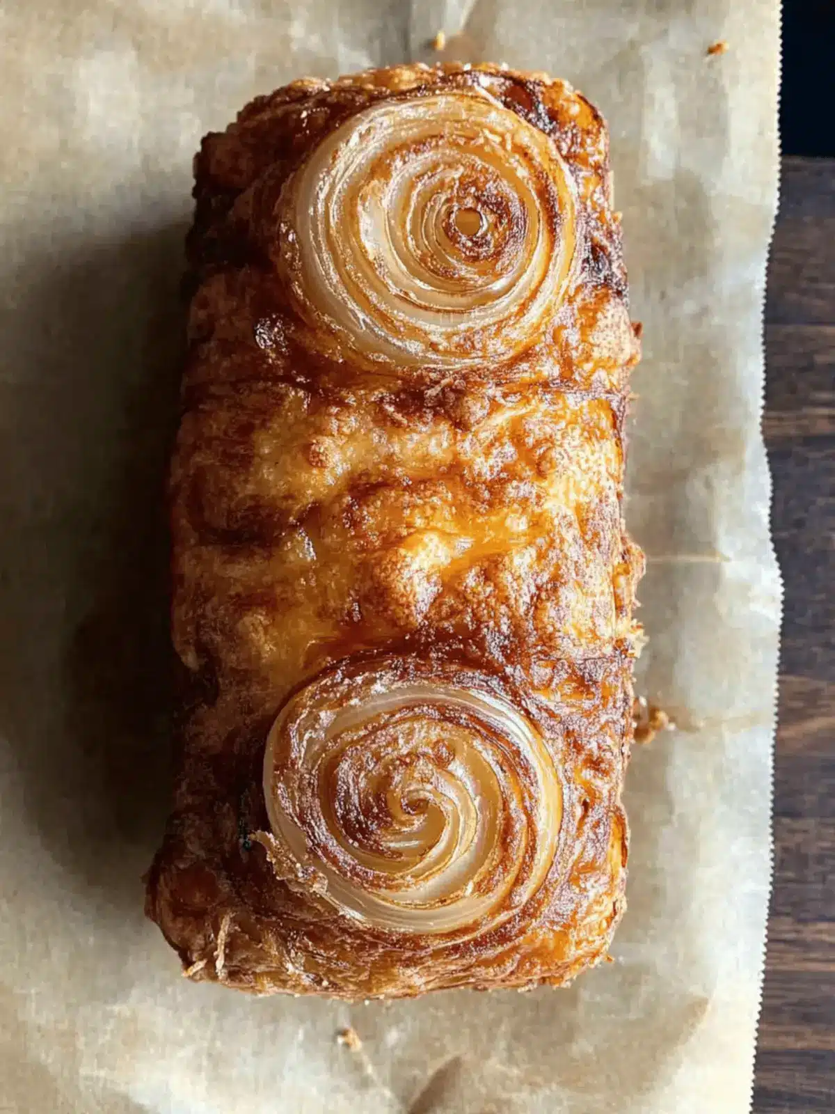 Viral Cheeseburger Onion Ring Roll That'll Wow Your Guests 2 Viral Cheeseburger Onion Ring Roll