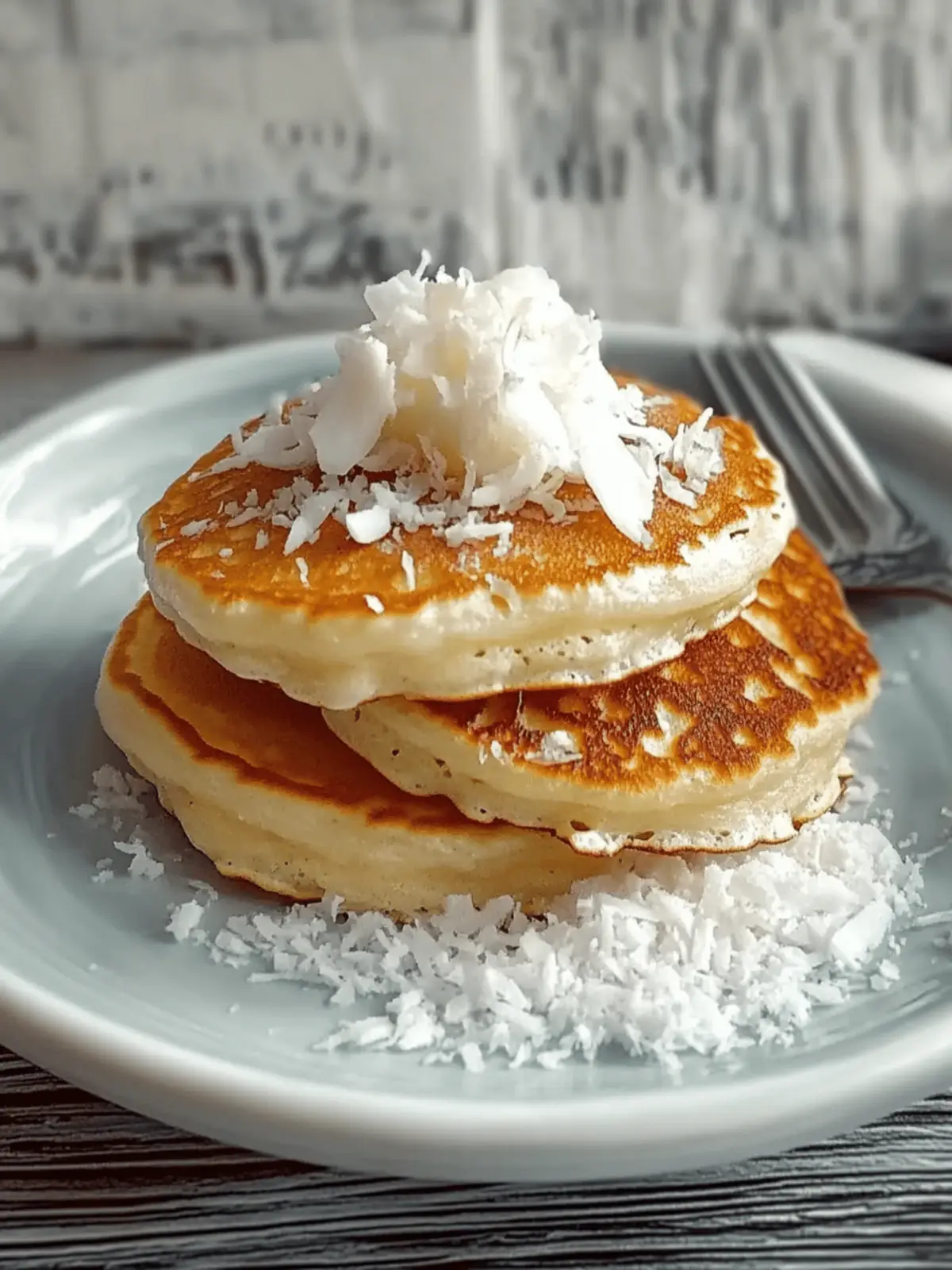 Coconut Cream Pancakes