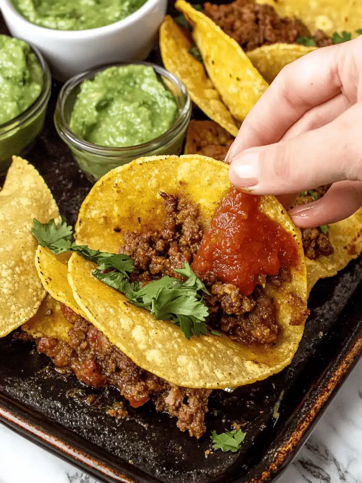 Crispy Ground Beef Tacos