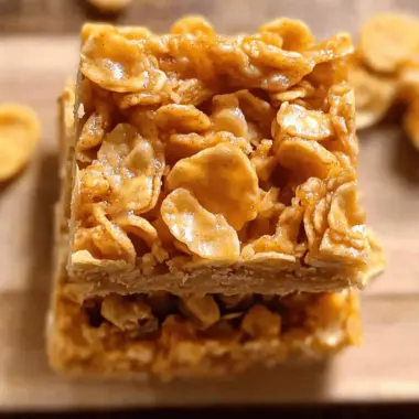 Peanut Butter Cornflake Bars