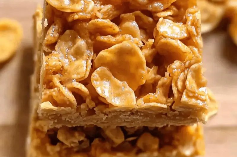 Peanut Butter Cornflake Bars