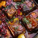 Red Wine & Pomegranate Short Ribs