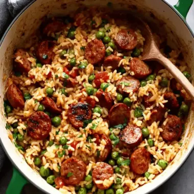Smoked Sausage and Rice