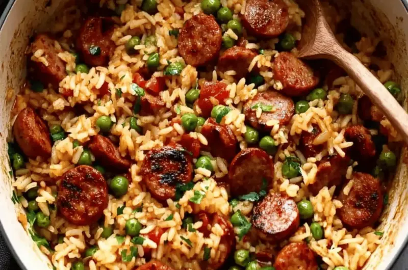 Smoked Sausage and Rice