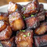 Air Fryer Pork Belly Bites