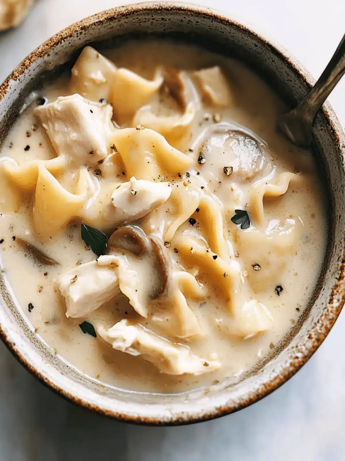 Creamy Roasted Garlic White Chicken Lasagna Soup for Cozy Nights 2 Roasted Garlic White Chicken Lasagna Soup