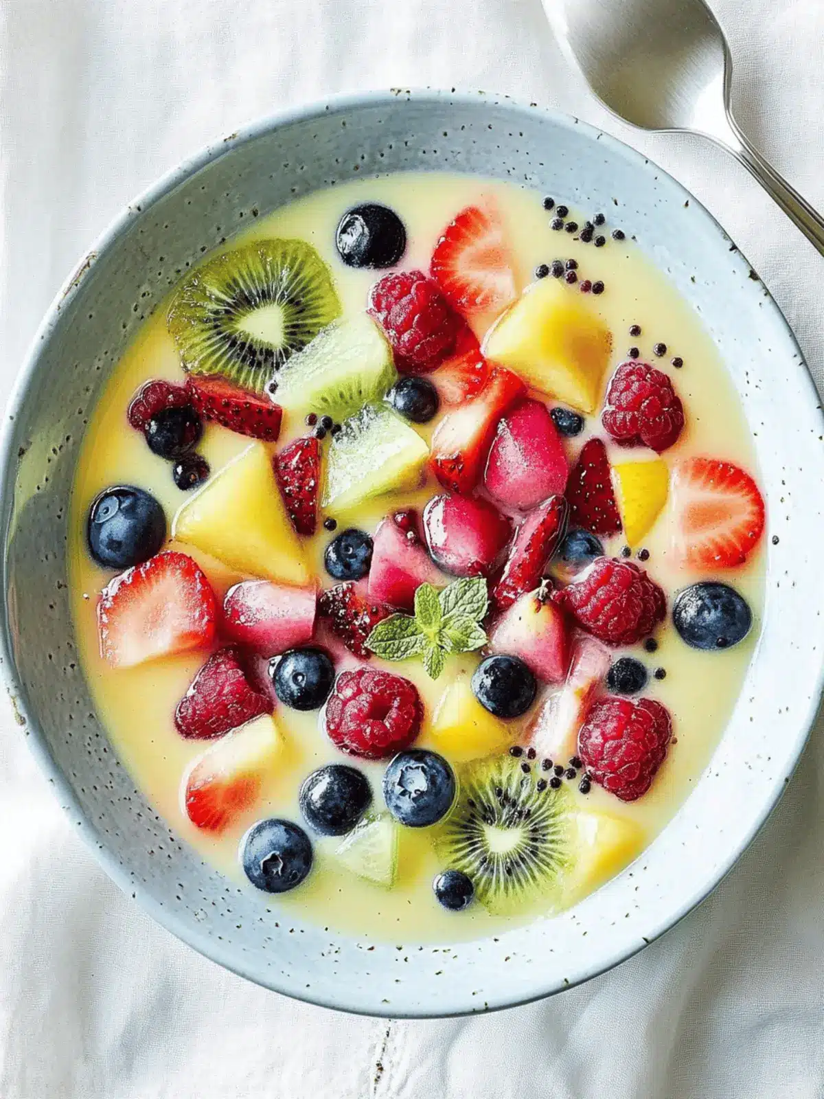 Mixed Fruit Soup