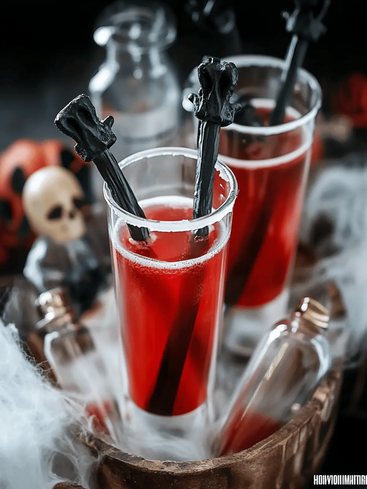 Vampire’s Kiss Halloween Shot