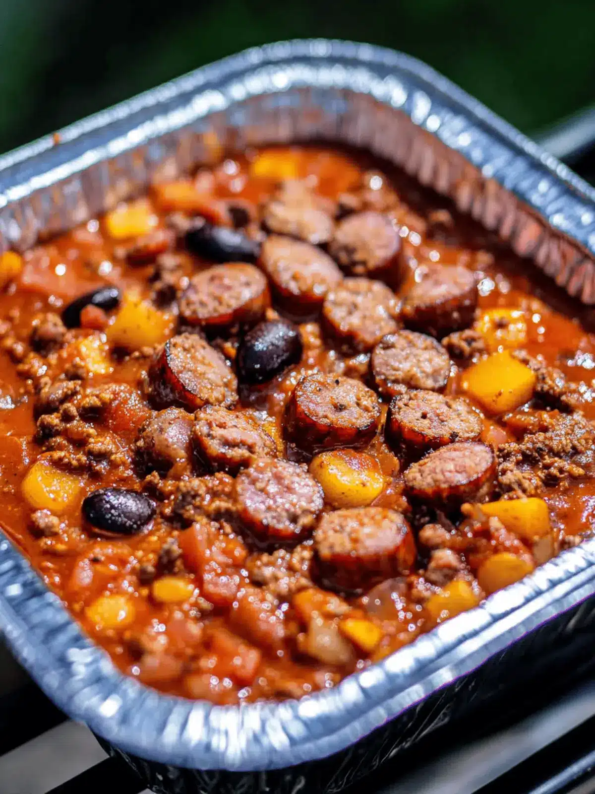 Hearty Grilled Beer Brat Chili for Cozy Nights In 4 Grilled Beer Brat Chili