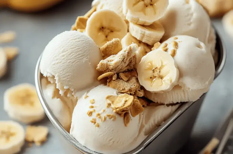 Delicious Banana Pudding Ice Cream You Can Make at Home 1 Banana Pudding Ice Cream