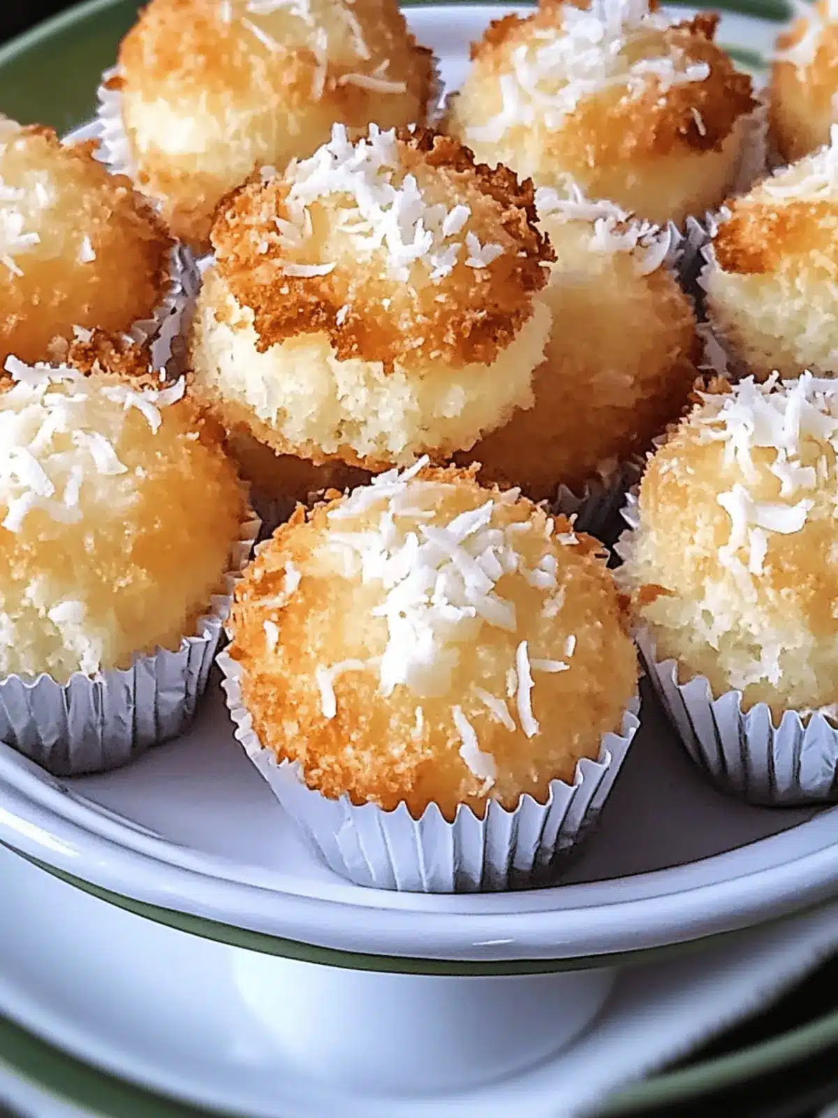 Portuguese Coconut Cakes