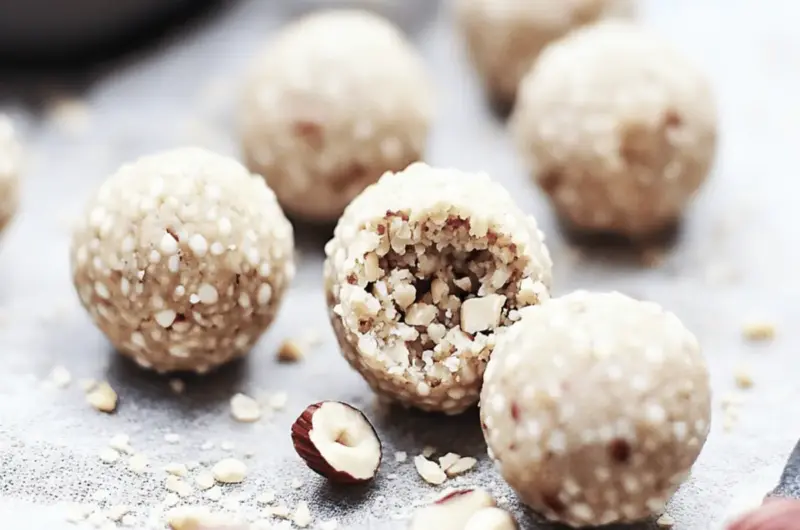 Deliciously Nutty Tahini Hazelnut Balls for Healthy Snacking 1 Tahini Hazelnut Balls