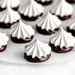 Chocolate Dipped Meringue Cookies