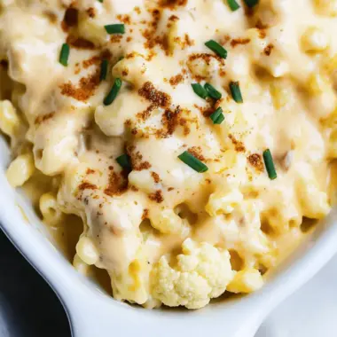 The Best Cauliflower Mac and Cheese