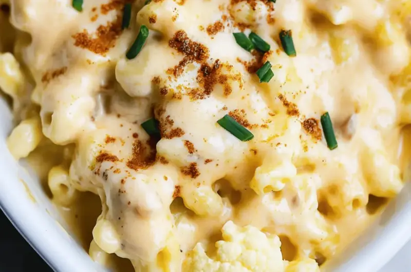 The Best Cauliflower Mac and Cheese