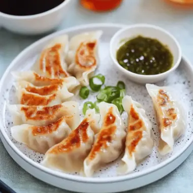 Pork and Shiitake Gyoza