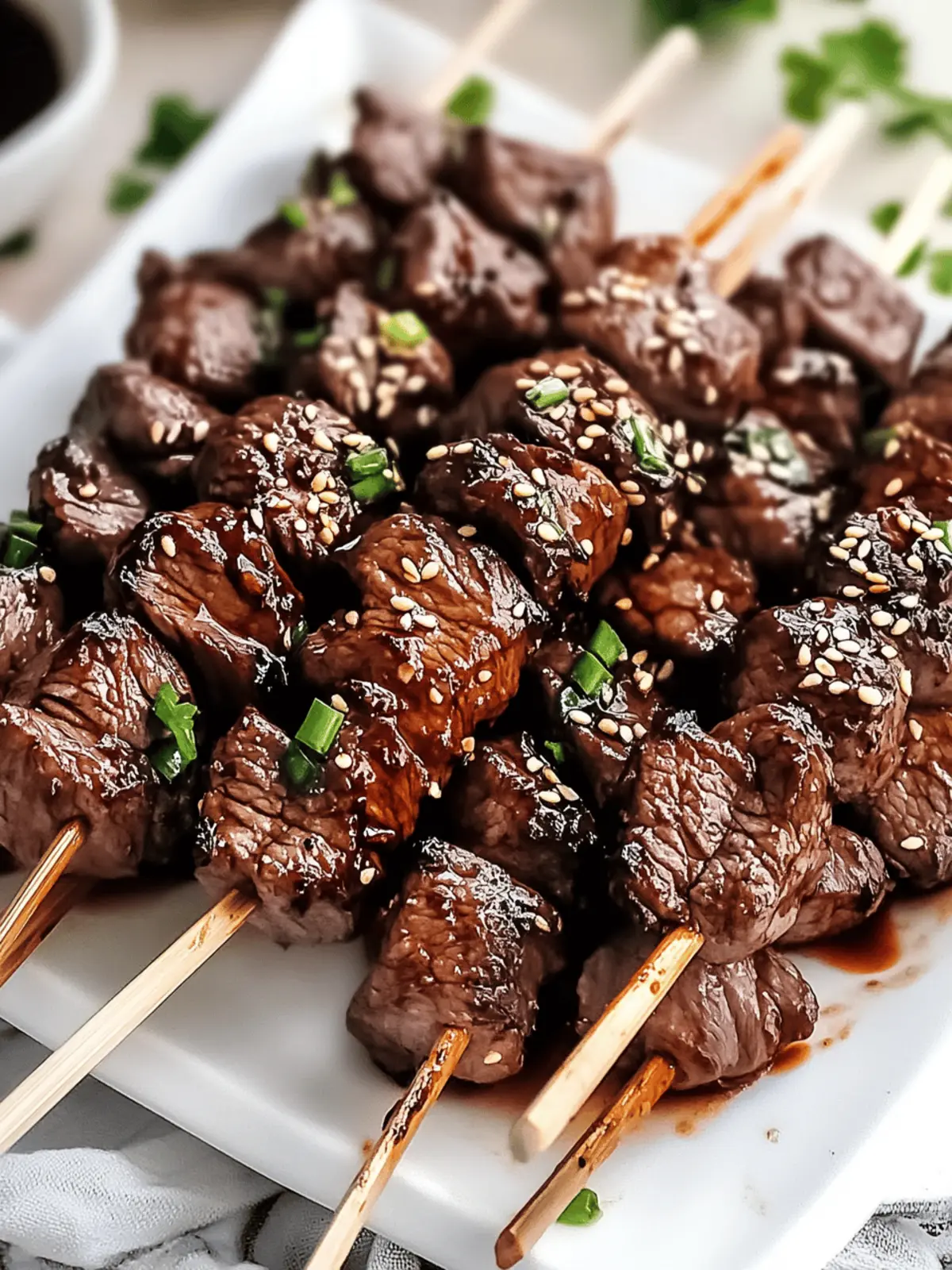 Easy Sweet Teriyaki Beef Skewers for Flavor-Packed BBQ fun 4 Easy Sweet Teriyaki Beef Skewers
