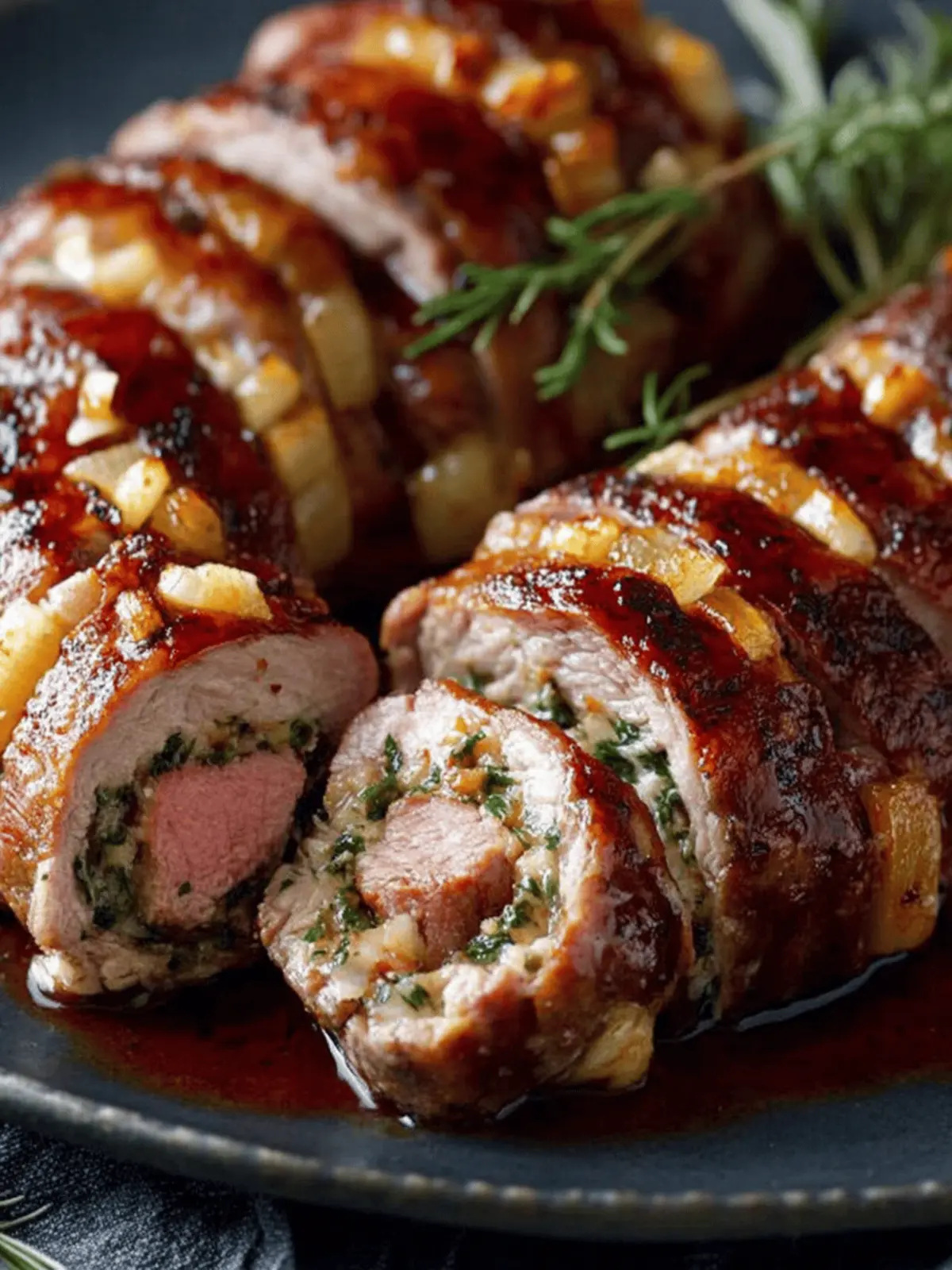 Hairy Bikers Stuffed Pork Tenderloin​