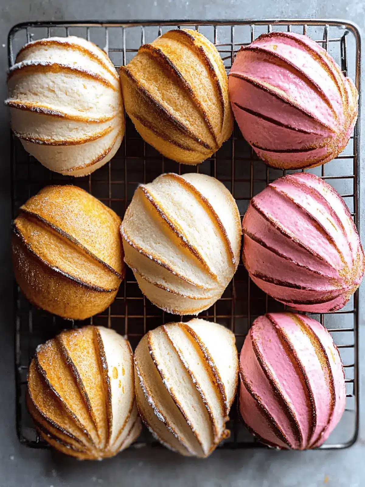 Conchas Bread