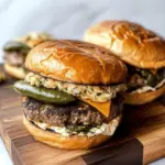 Poblano Popper Burger