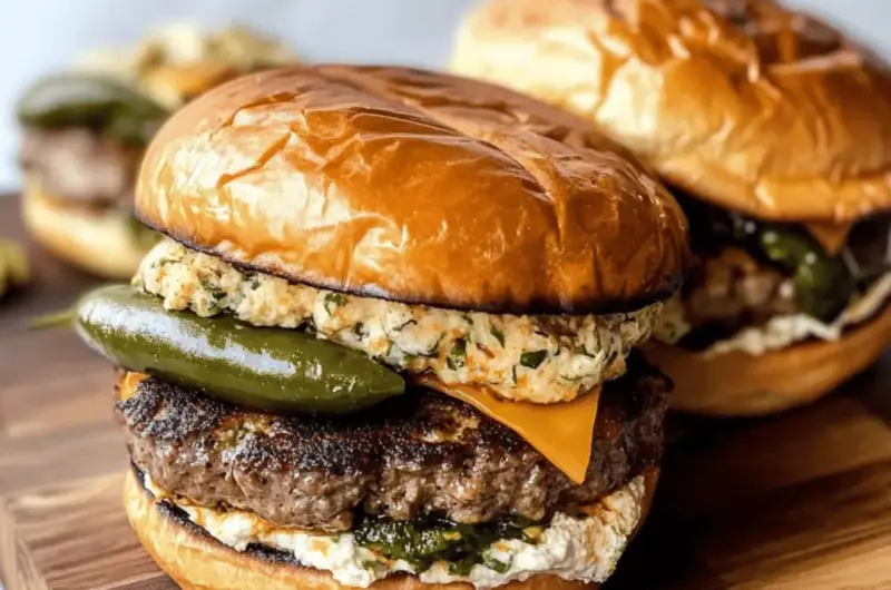Poblano Popper Burger