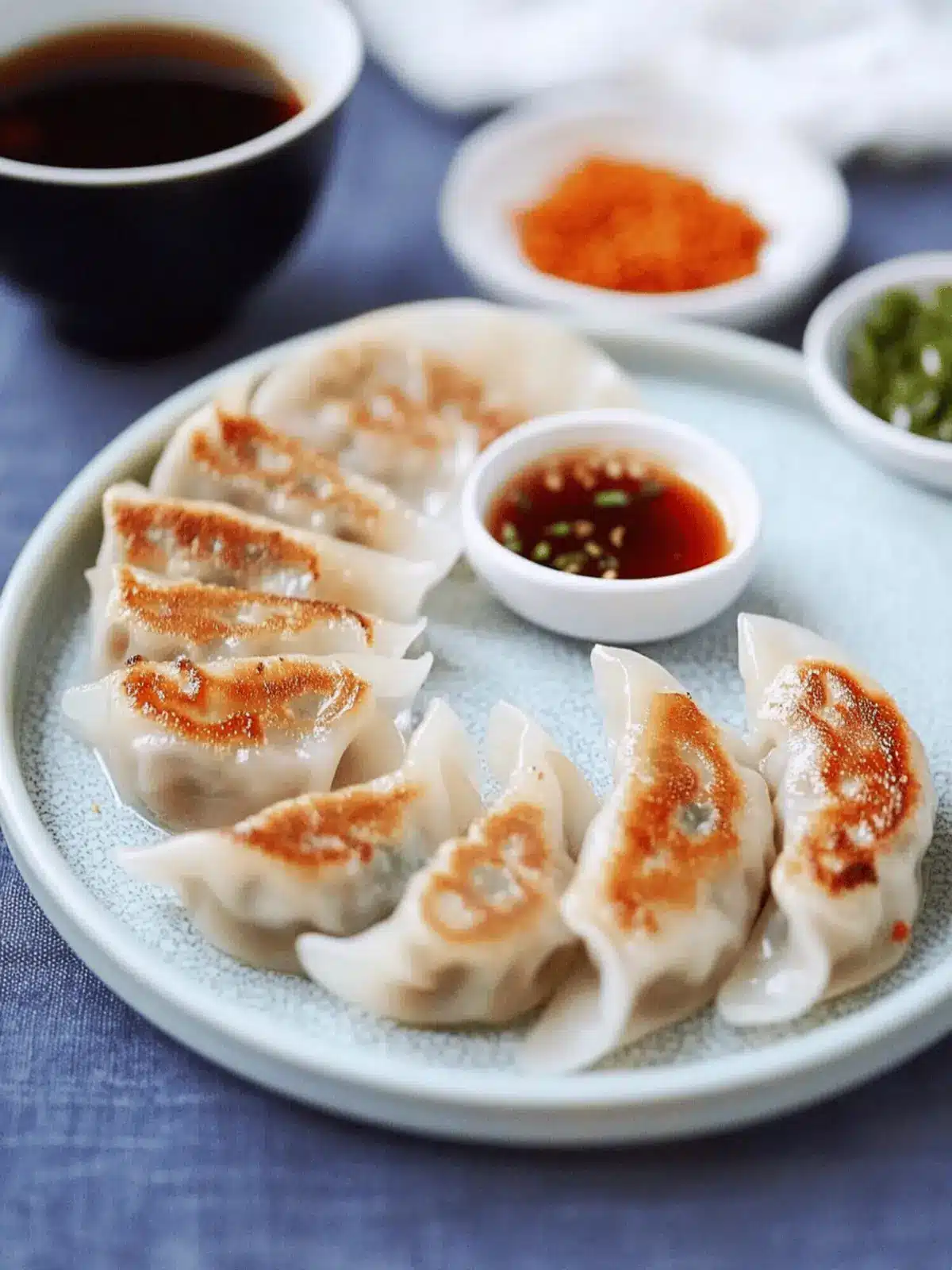 Savory Pork and Shiitake Gyoza for Homemade Delight 3 Pork and Shiitake Gyoza