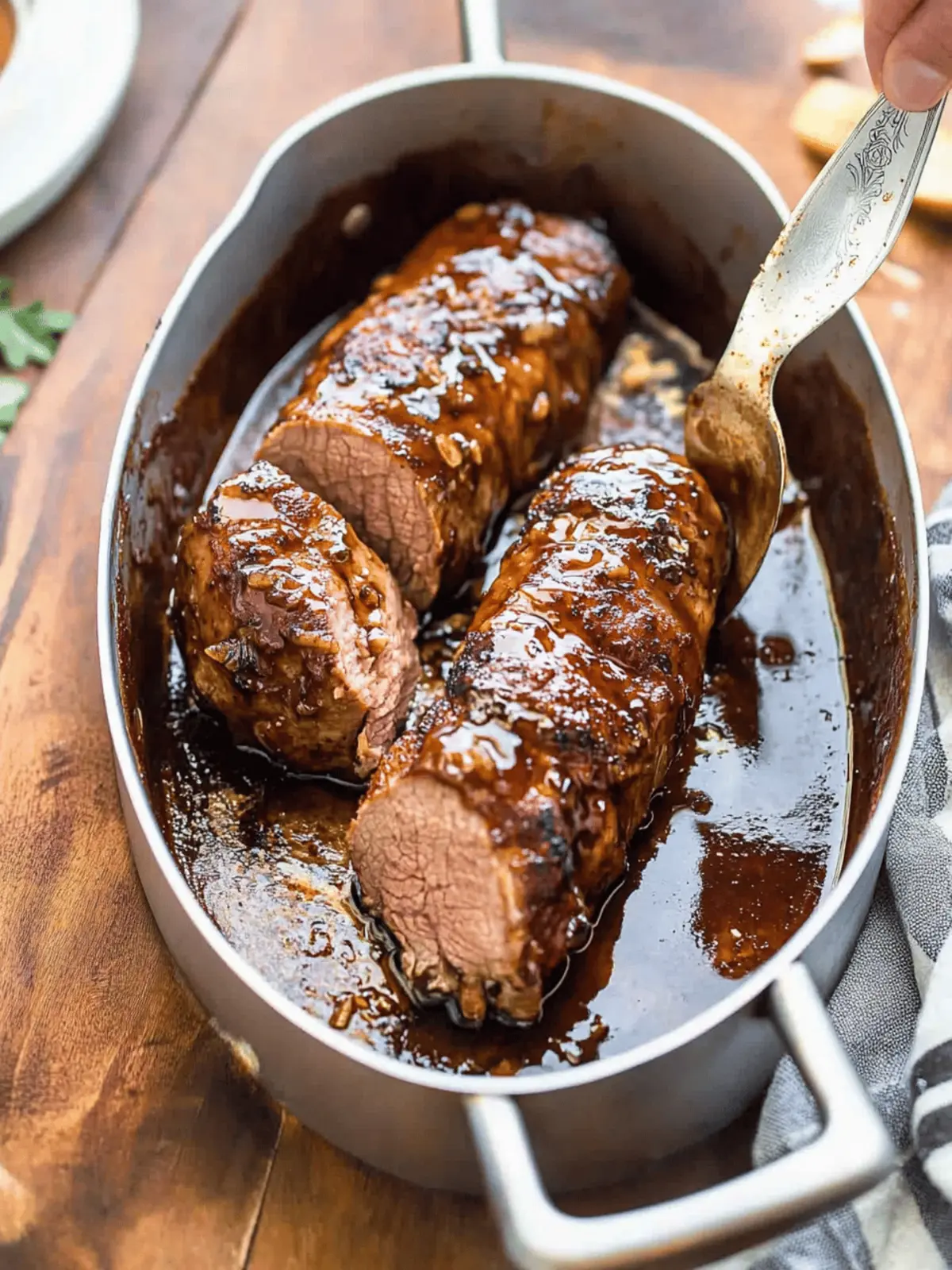 Maple Balsamic Pork Tenderloin