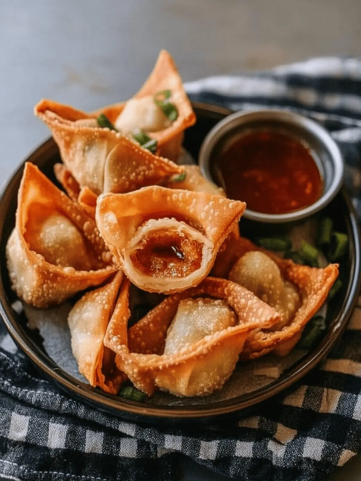 Cream Cheese Wontons