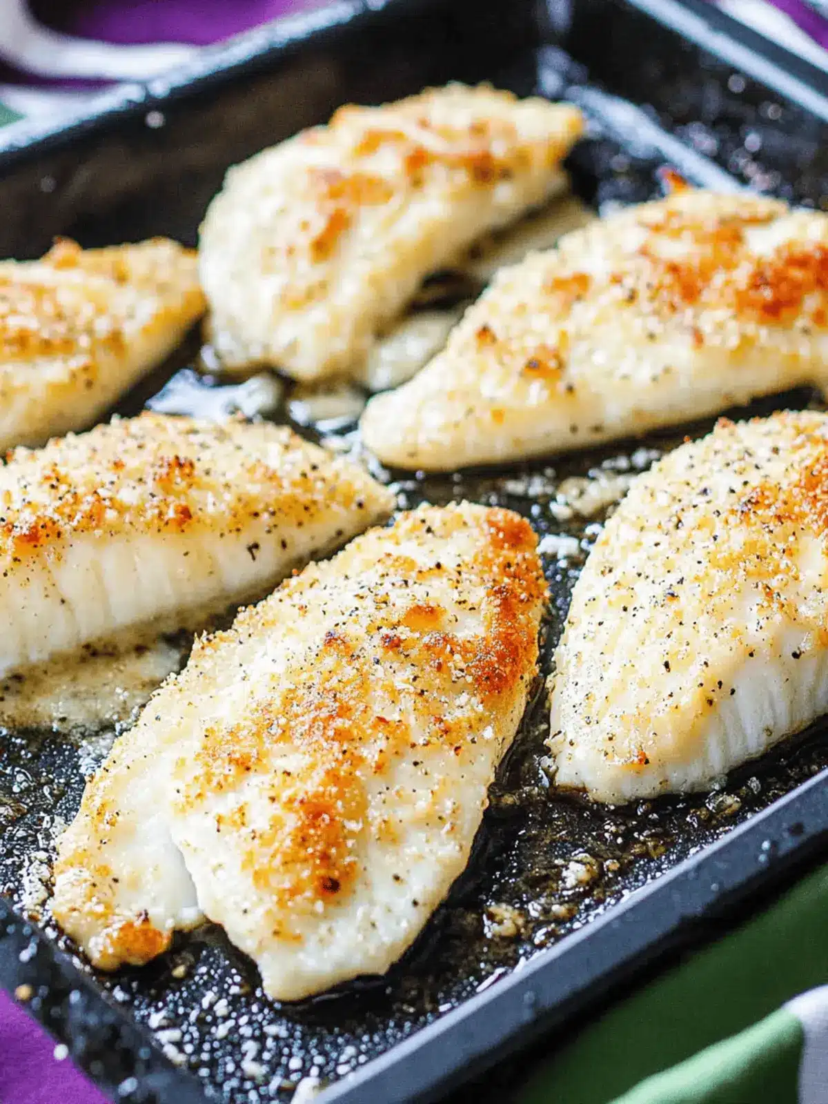 Easy Keto Baked Tilapia with Creamy Asiago Delight 4 Easy Keto Baked Tilapia