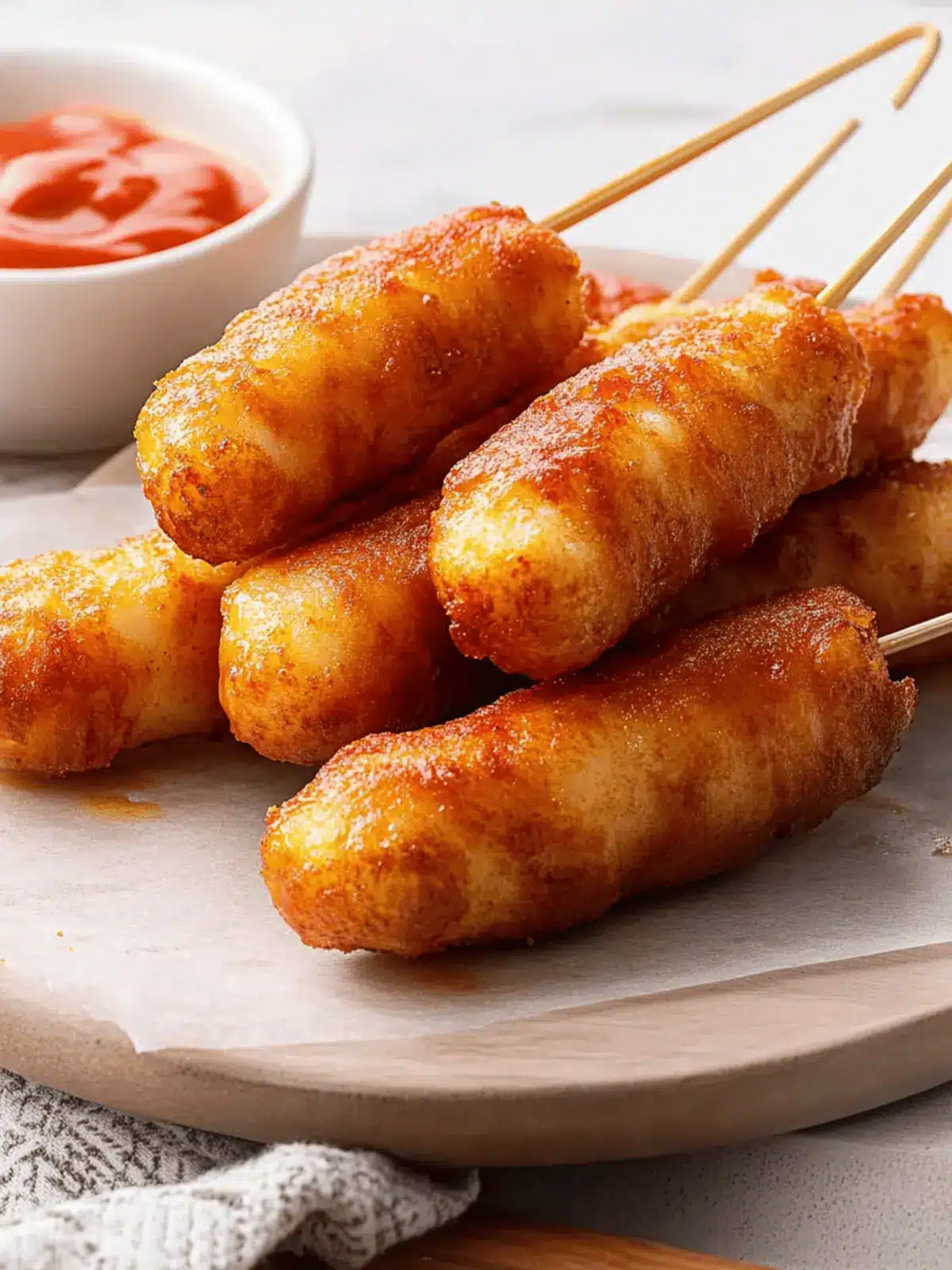 Keto Air Fryer Corn Dogs - A Guilt-Free Carnival Treat! 4 Keto Air Fryer Corn Dogs