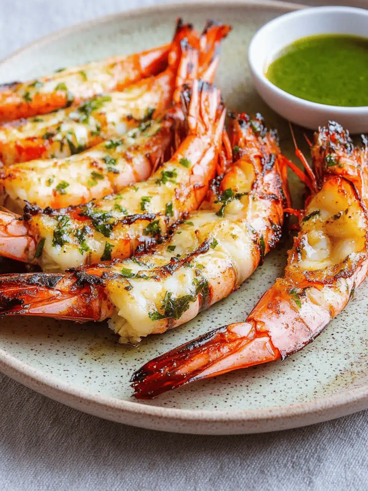 Savor Garlic Confit Butter BBQ Butterflied Prawns Today 4 Garlic Confit Butter BBQ Butterflied Prawns