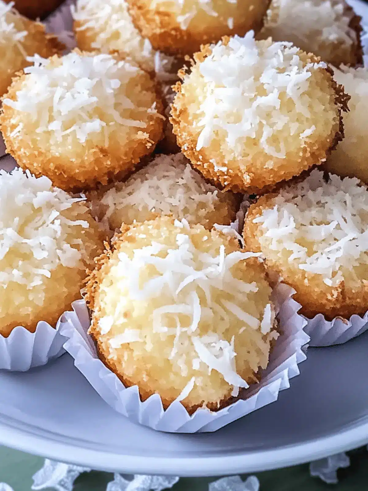 Indulge in Irresistible Portuguese Coconut Cakes Today 4 Portuguese Coconut Cakes