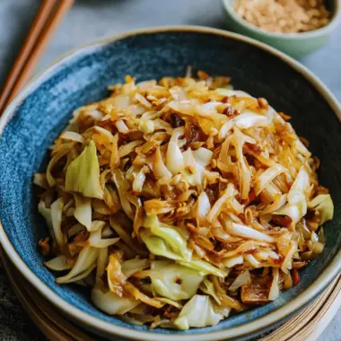 Chinese Hot and Sour Cabbage