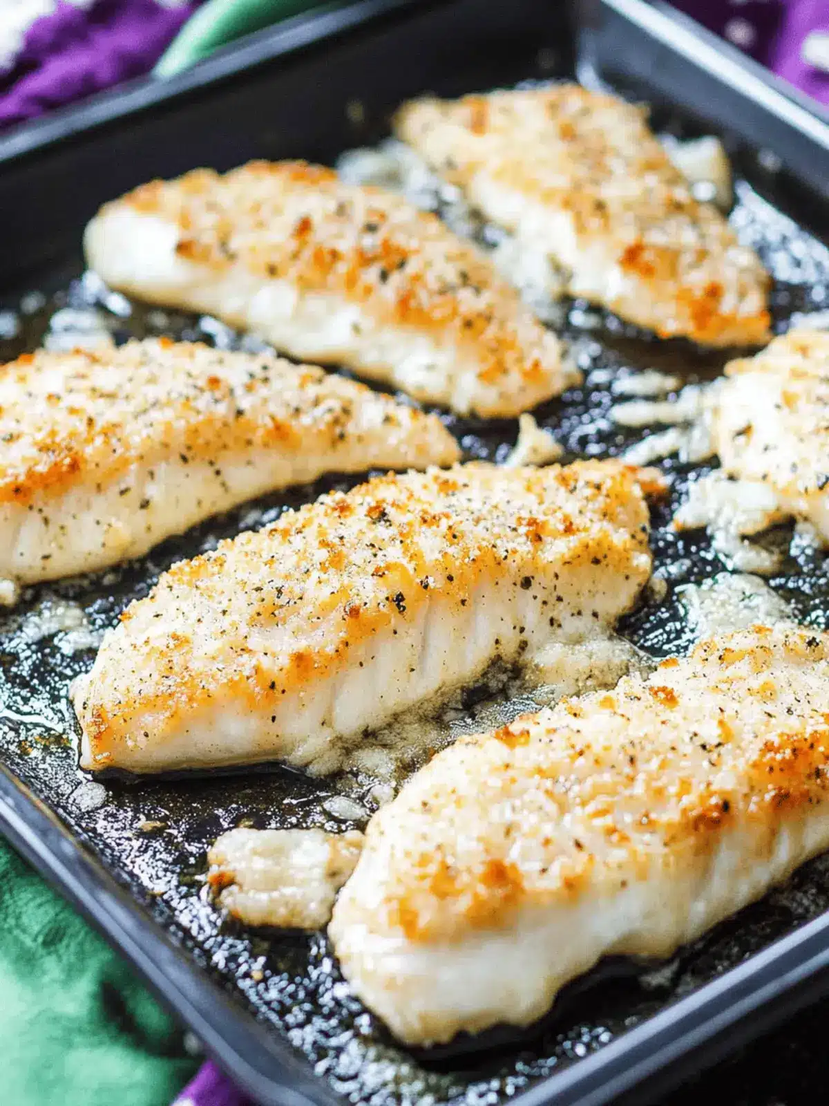 Easy Keto Baked Tilapia