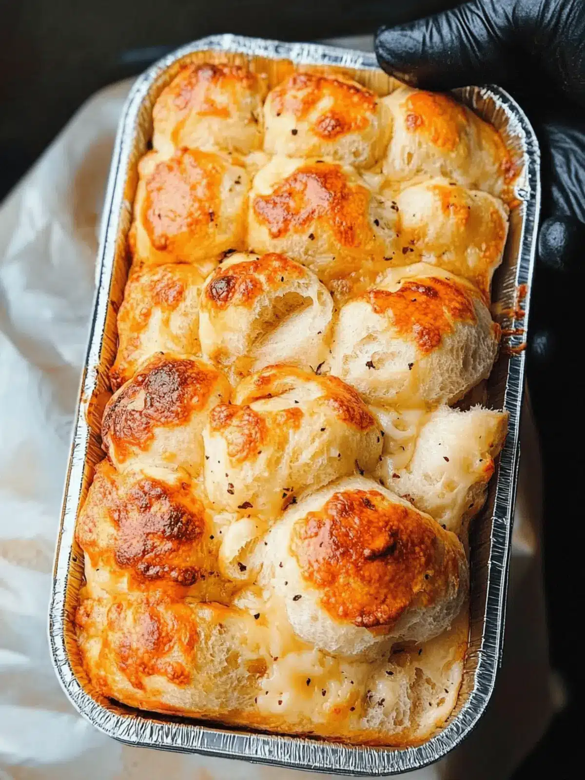 Cheesy Smoked Bread