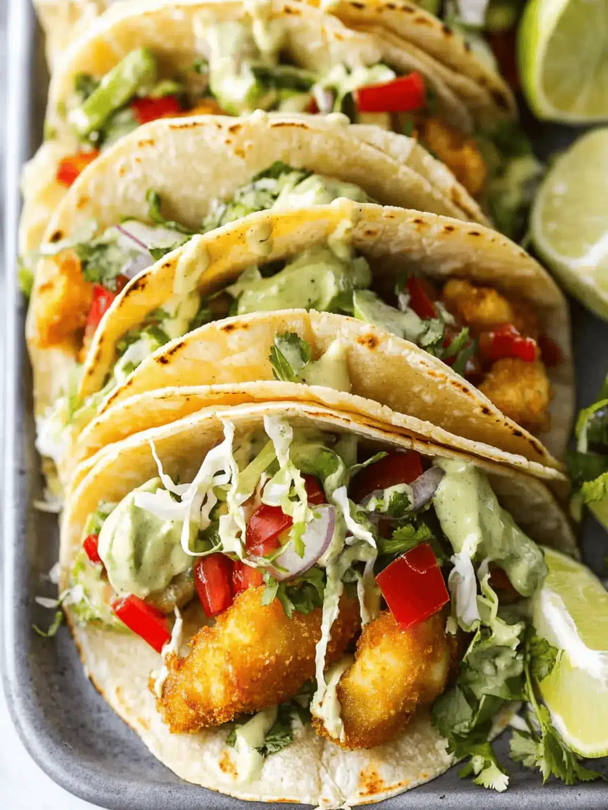 Crispy Baja Fish Tacos