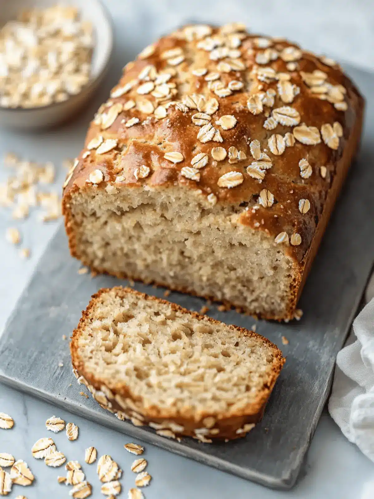 Greek Yogurt Oat Bread