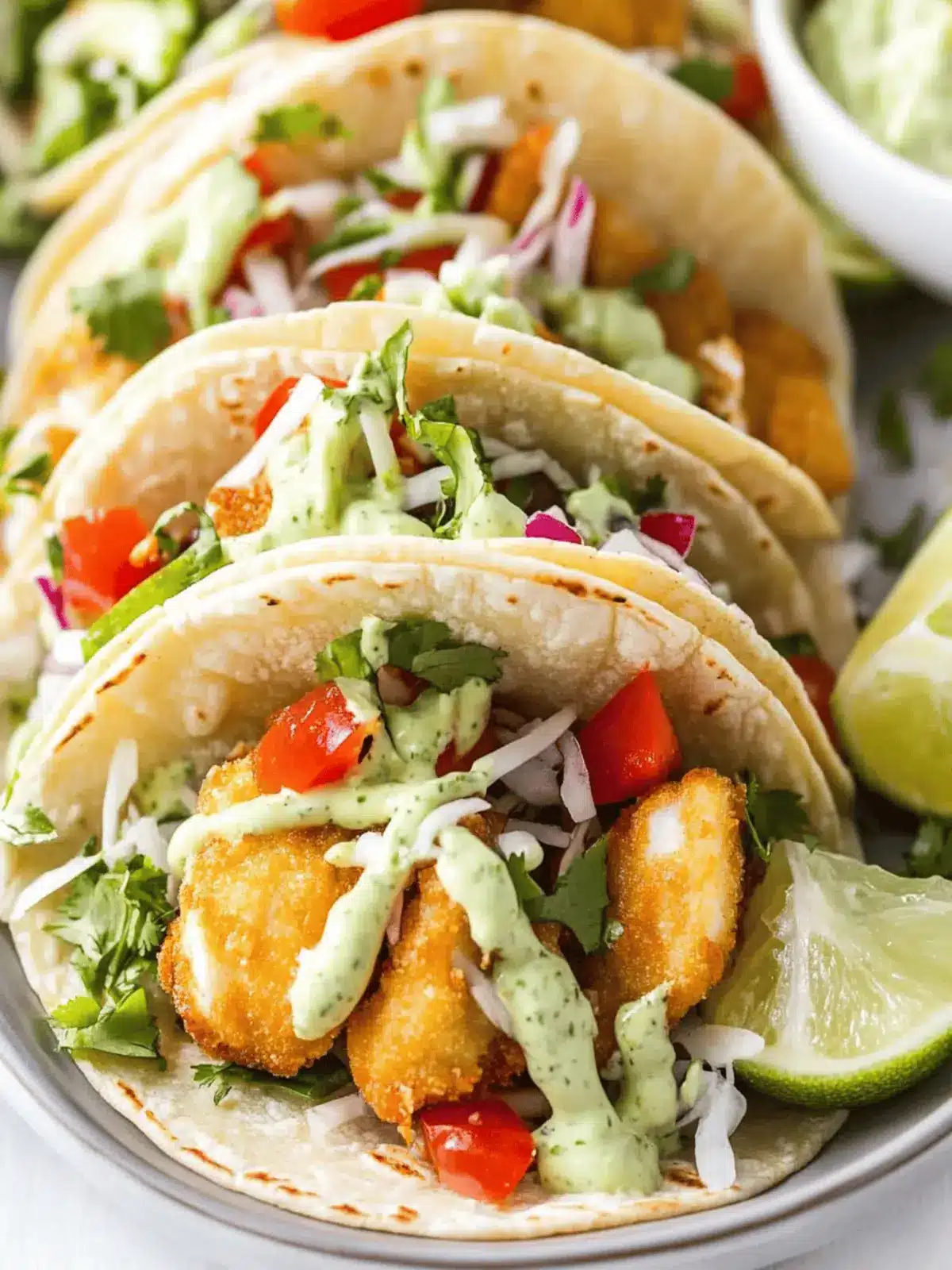Crispy Baja Fish Tacos