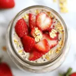 Strawberry Cheesecake Overnight Oats