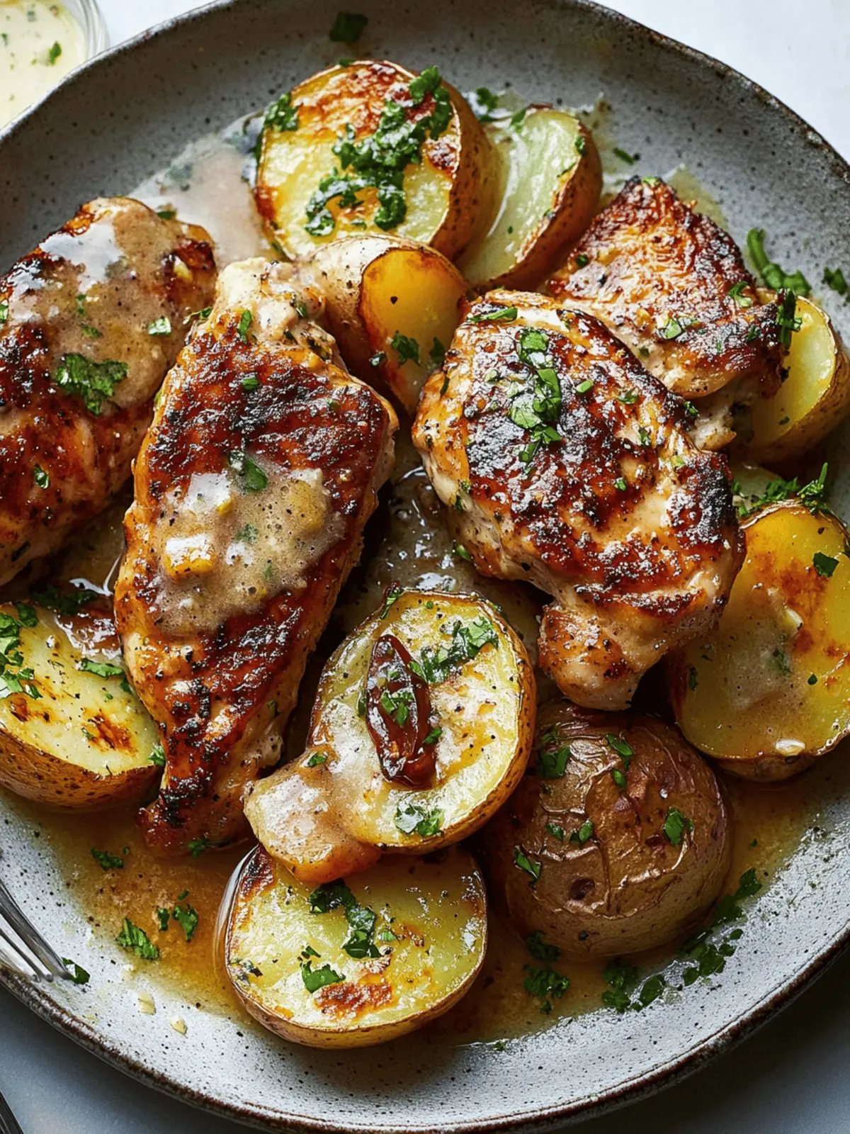 Chile-Butter Chicken With Vinegared Potatoes for a Flavor Feast 4 Chile-Butter Chicken With Vinegared Potatoes