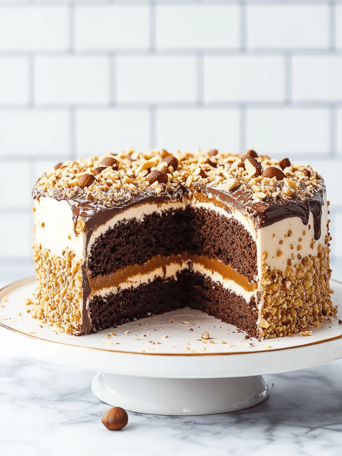 Decadent Hazelnut and Chocolate Hazelnut Cake for Special Moments 4 Hazelnut And Chocolate Hazelnut Cake