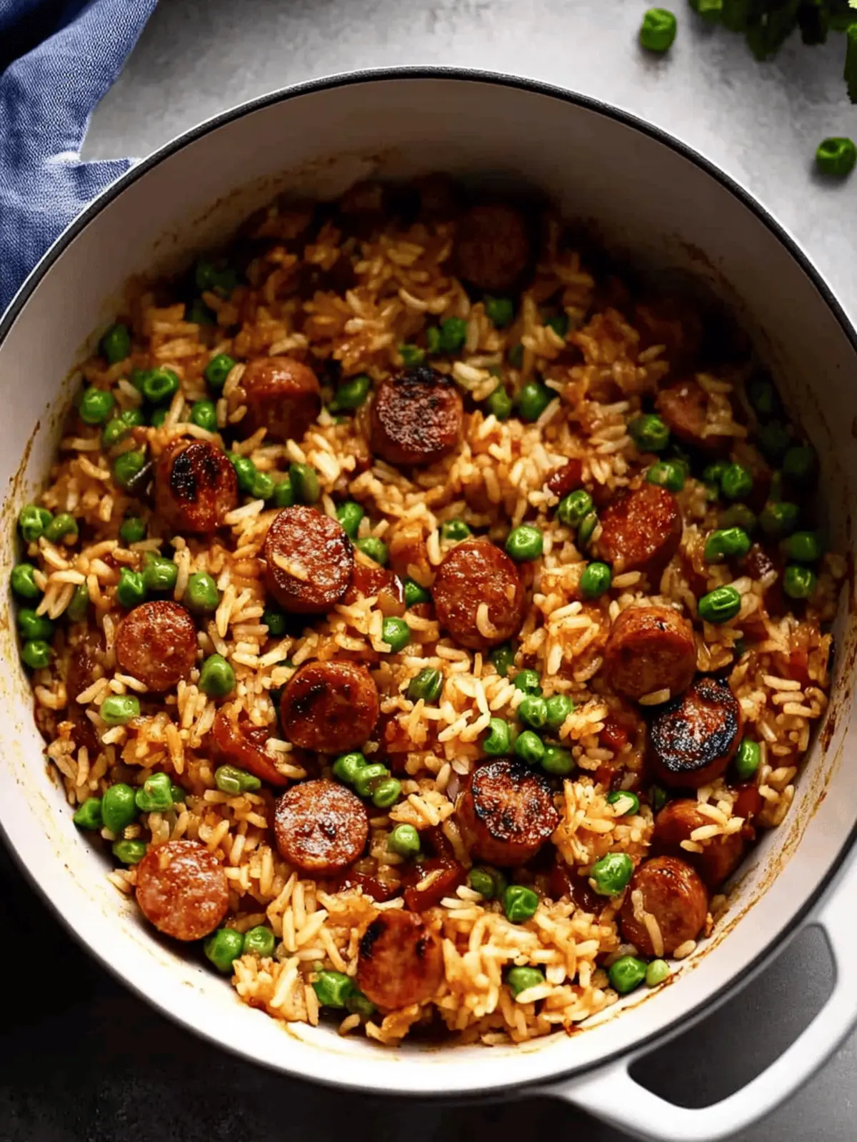 Smoked Sausage and Rice